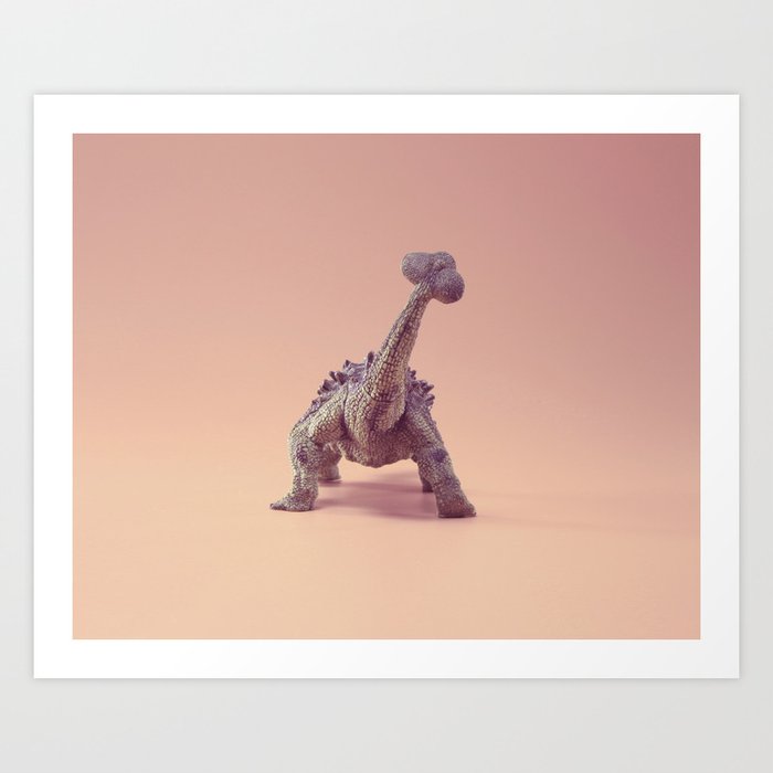 Ankylosaurus’s butt Art Print