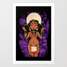 Goddess Inanna Art Print