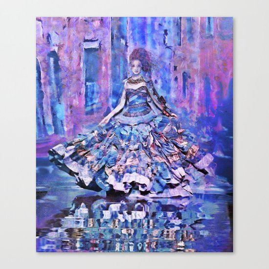 Vibrant mood Canvas Print
