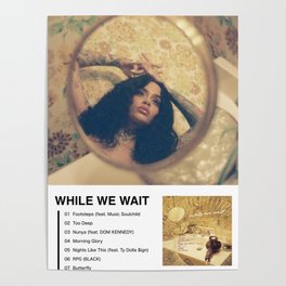 while we wait  Poster