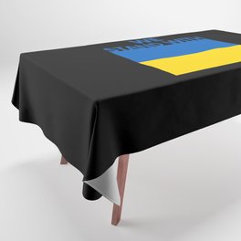 We Stand With Ukraine Tablecloth