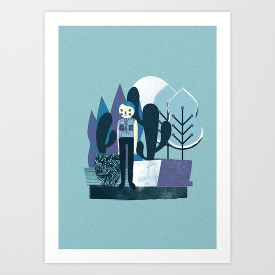 Away Art Print