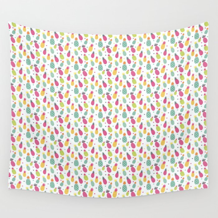 Pineapple Tropical Crush Wall Tapestry