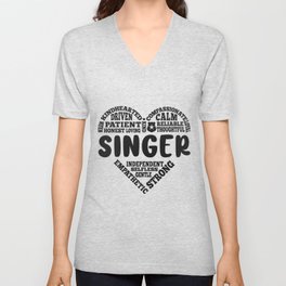 Singer love V Neck T Shirt