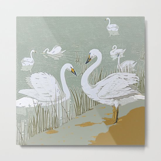 Swan song Metal Print