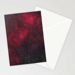 Dark burgundy red Stationery Card