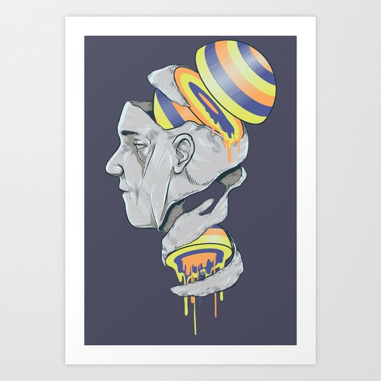Sorbet Art Print