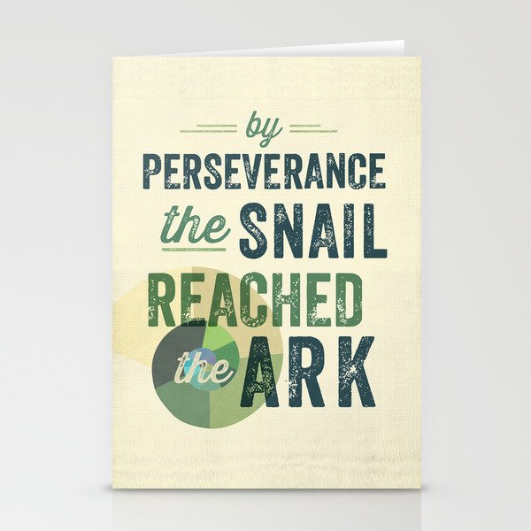 perseverance Stationery Cards