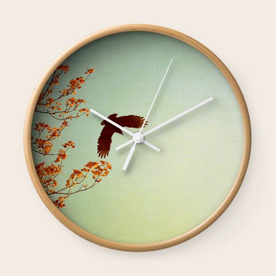 Wings Wall Clock