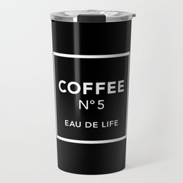 Black Coffee No5 Travel Mug