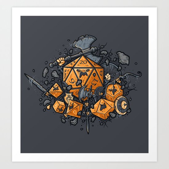RPG UNITED Art Print