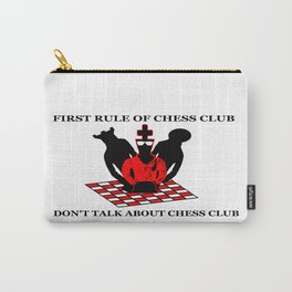First Rule of Chess Club Carry-All Pouch