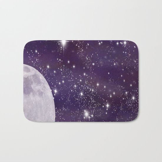 Cosmic Moon Bath Mat