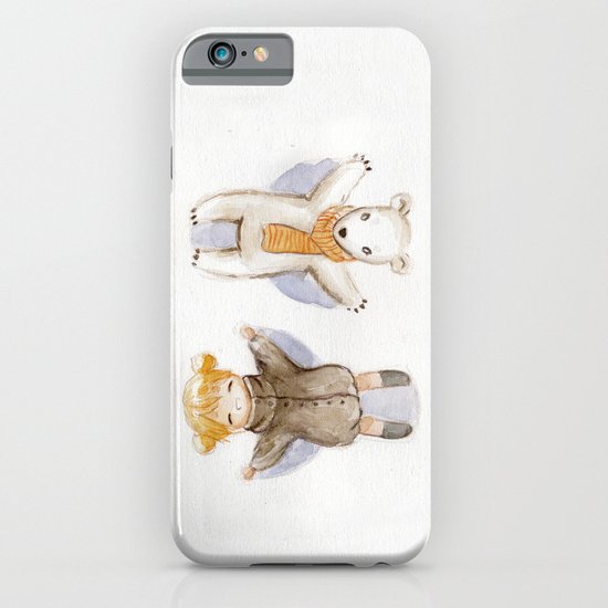 Snow Angels iPhone & iPod Case