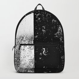 Grunge Style Urban Abstract Art Black and White 4 of 4 Backpack | Digital Manipulation, Urbanabstractart, Weathered, Grunge, Urbangrunge, Modernabstract, Urbanabstract, Photo, Grungy, Digital 