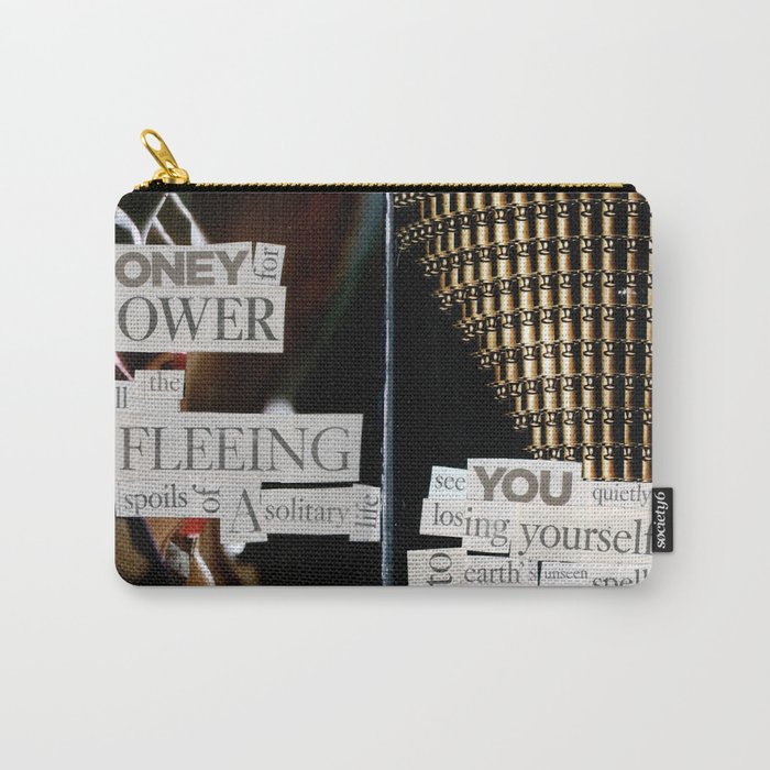 Money for Power Print Carry-All Pouch