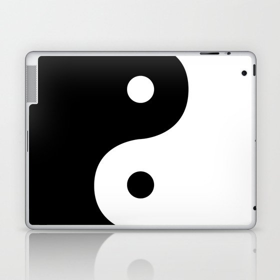 Yin And Yang Sides Laptop & iPad Skin