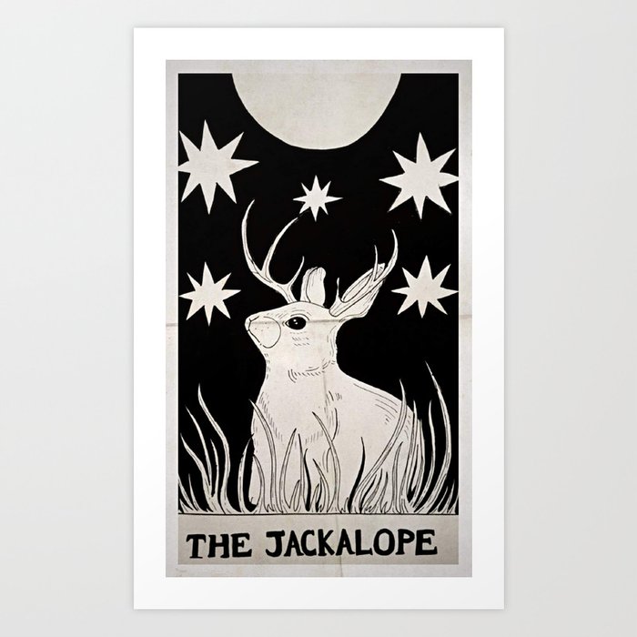 Jackalope Art Print