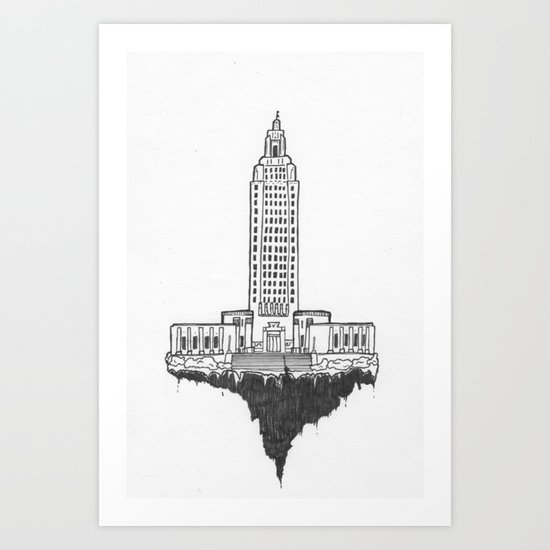 It's Broken Art Print