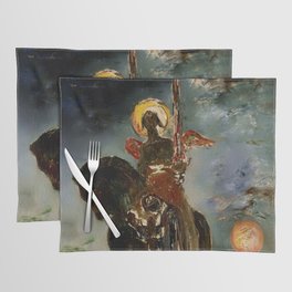 “The Angel of Death” by Gustave Moreau Placemat