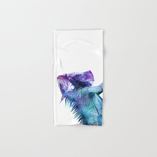 Galactic Iguana Hand & Bath Towel