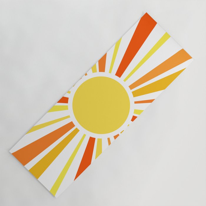 Sunshine yoga mats top