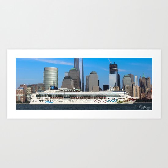 Norwegian Gem Art Print