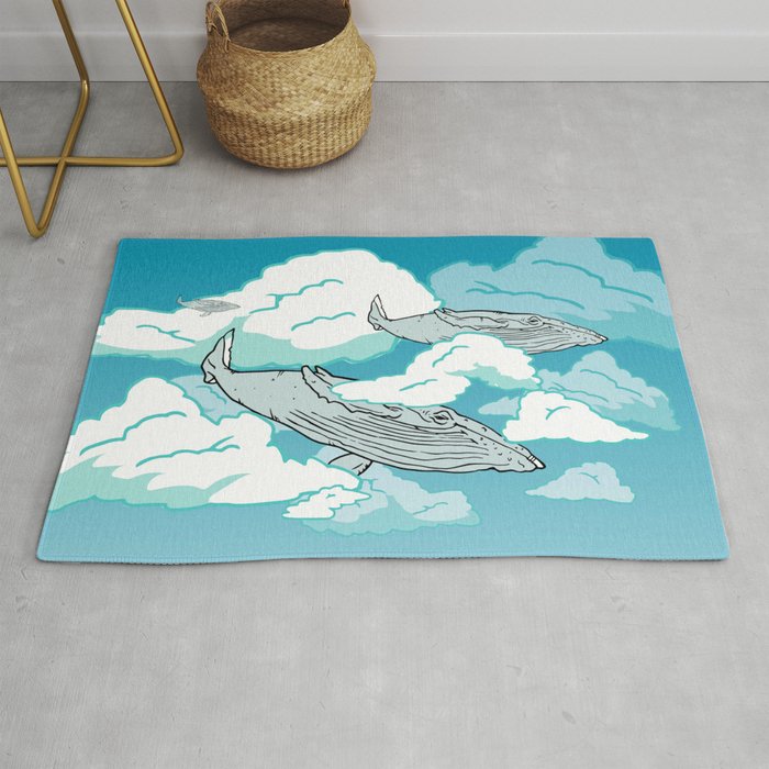 Weightless Whales Rug