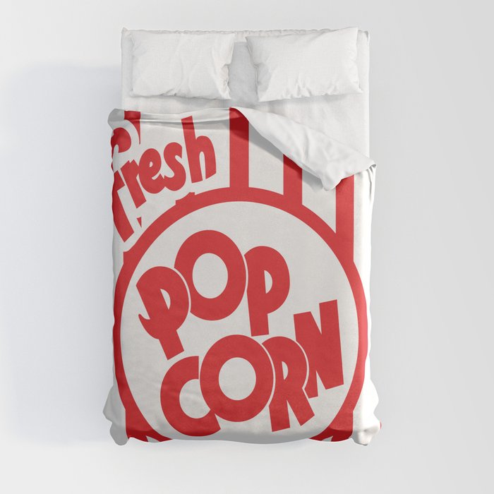 Fresh Popcorn Duvet Cover