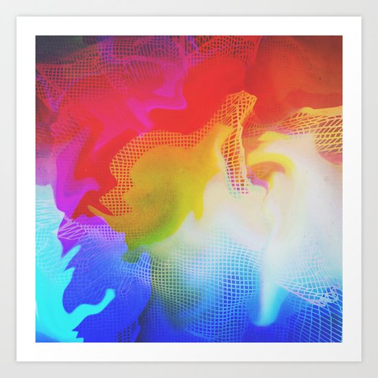 Glitch 31 Art Print