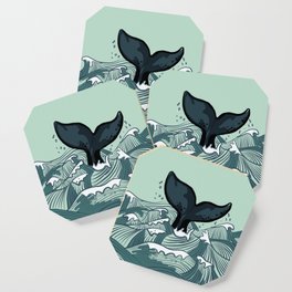 Whale tail Coaster