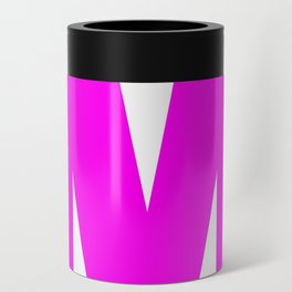 M (Magenta & White Letter) Can Cooler