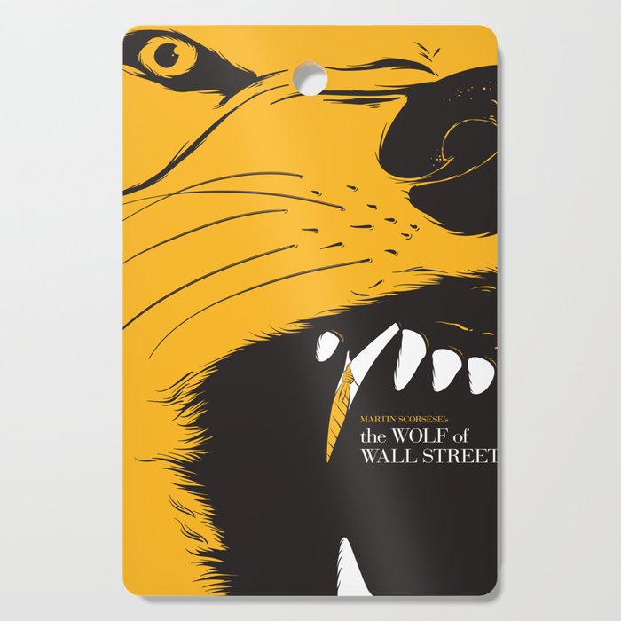 The Wolf of Wall Street | Fan Poster Design Cutting Board