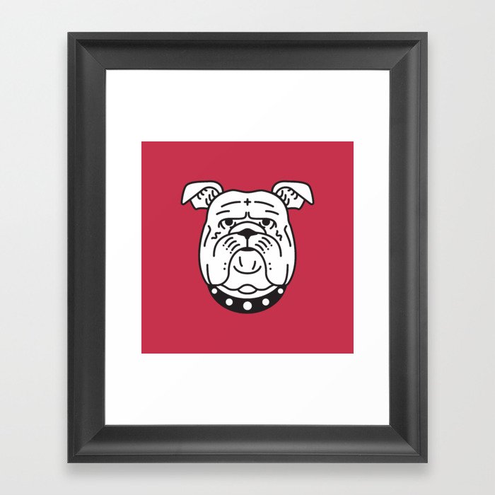 Bulldog Framed Art Print