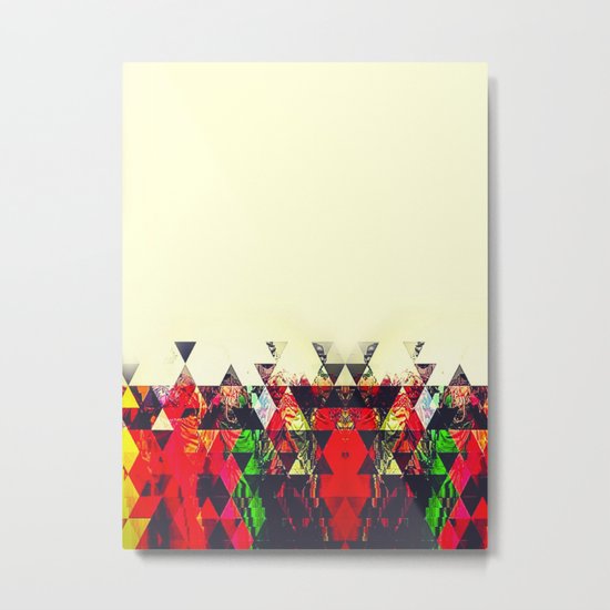 TRIABHES Metal Print