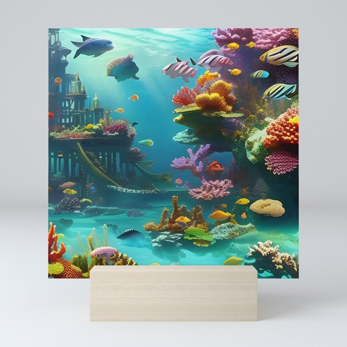 Seascape Mini Art Print