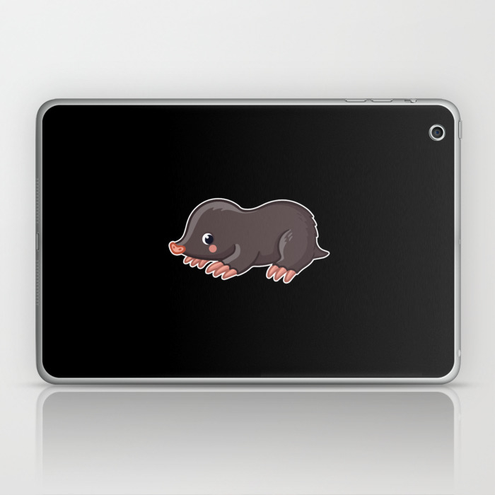 Baby Mole Animal Lover Laptop Ipad Skin By Creativedesignstudio Society6