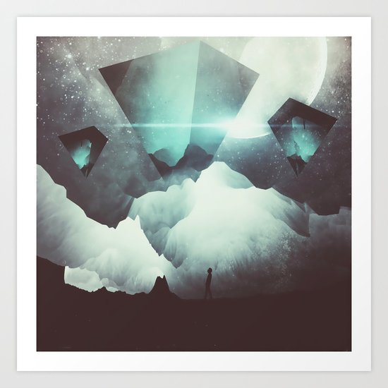 Three Art Print