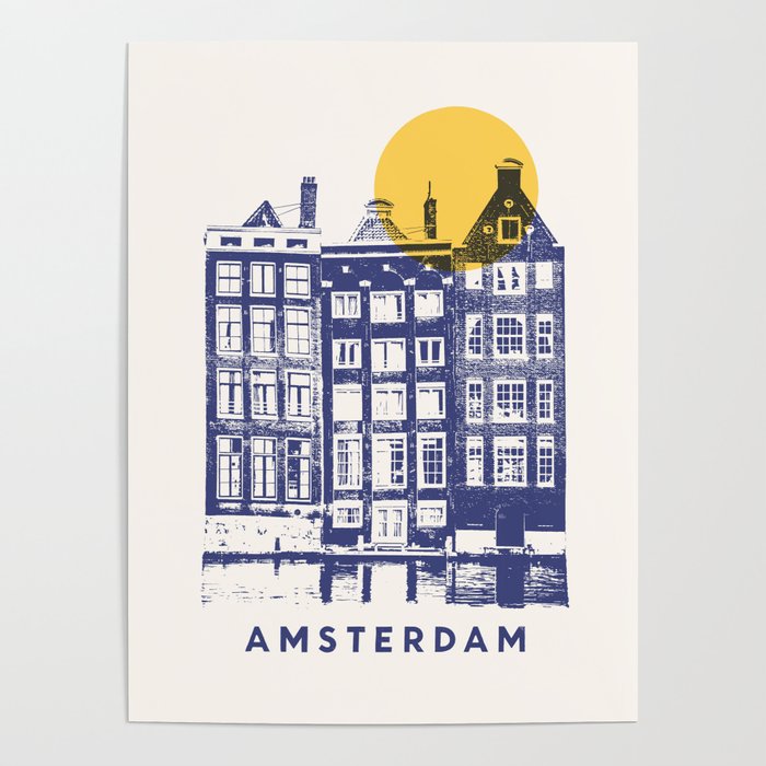 Amsterdam - City Poster