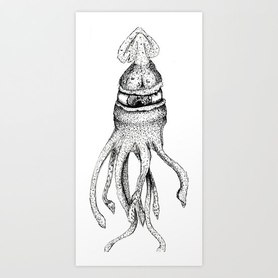 Creature Art Print
