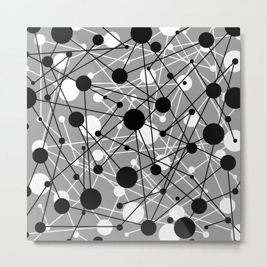 Molecular Madness Metal Print