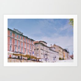 Trieste Art Print | Trieste, Canalgrande, Digital, Color, Photo, Riflesso 