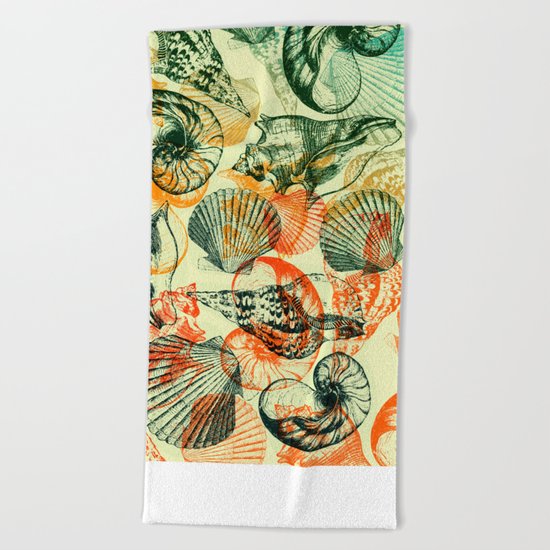 frutti di mare Beach Towel
