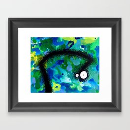 The Creatures From The Drain painting 42 Framed Art Print