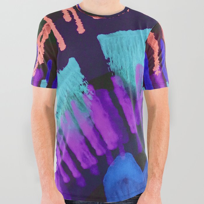 Creation Burst 2 All Over Graphic Tee