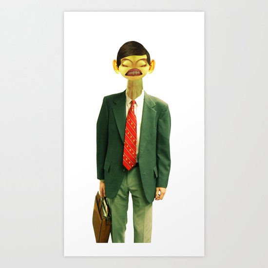 Mr. English Art Print