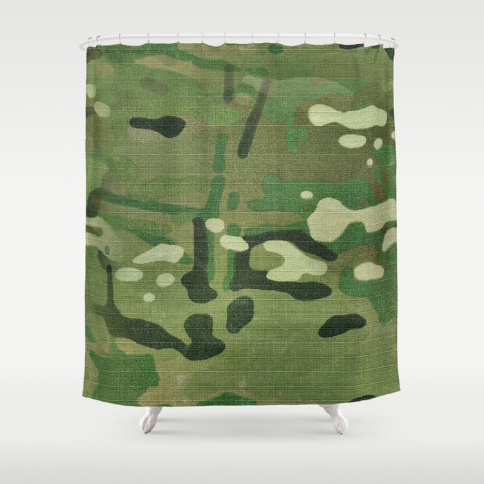 Multicam Camo Shower Curtain By Kingofkings Society6