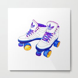 Roller Derby skaters Metal Print | Rollerderbyskaters, Activewear, Rad, Drawing, Ink Pen, Rollers, Pop Art, Girlpower, Pattern, Sport 