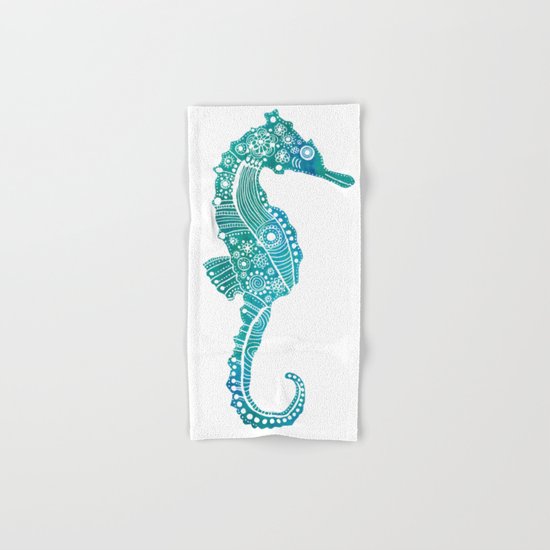 Seahorse Love Hand & Bath Towel