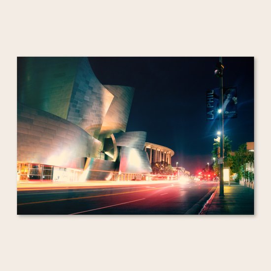 Walt Disney Concert Hall Canvas Print